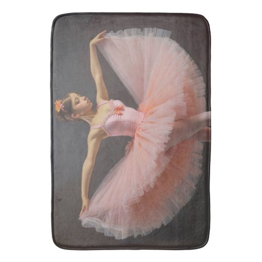 Bailarina desplegando su tutu badmat (Voorkant Verticaal)