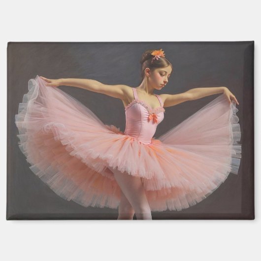 Bailarina desplegando su tutu  magneet (Voorkant)
