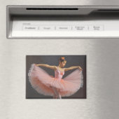Bailarina desplegando su tutu  magneet (Insitu (Vaatwasser))