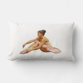 Bailarinas arreglando sus zapatillas kussen