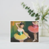Bailarinas con colores vivos briefkaart (Staand voorkant)