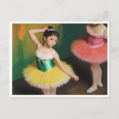 Bailarinas con colores vivos briefkaart (Voorkant)