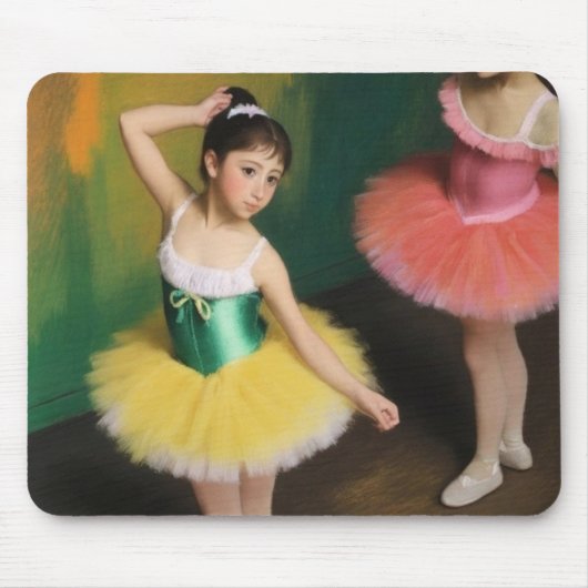 Bailarinas con preciosos colores vivos muismat (Voorkant)
