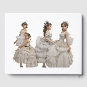 Bailarinas con trajes románticos gastenboek (Achterkant)