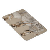 Bailarinas con trajes románticos magneet (Rechterzijde)