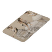 Bailarinas con trajes románticos magneet (Linkerzijde)