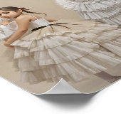  Bailarinas con trajes románticos Poster (Hoek)