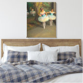 Bailarinas en el estilo romántico canvas afdruk (Insitu (Slaapkamer))