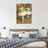 Bailarinas en el estilo romántico canvas afdruk (Insitu (Slaapkamer))
