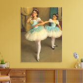 Bailarinas en el estilo romántico canvas afdruk (Insitu (Woonkamer))