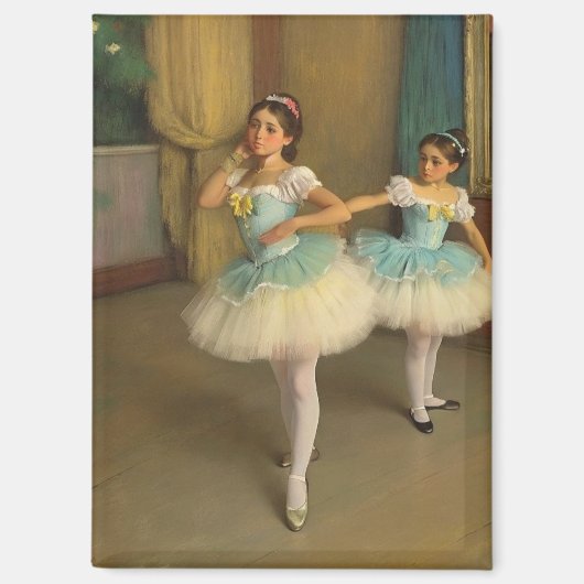 Bailarinas en el estilo romántico magneet (Voorkant)