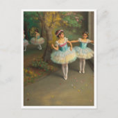 Bailarinas en el estilo romántico Postal Briefkaart (Voorkant)