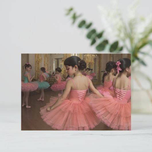 Bailarinas en una gran sala de estilo rocóco (Staand voorkant)