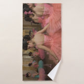 Bailarinas en una gran sala de estilo rocóco badhanddoek (Badhanddoek)