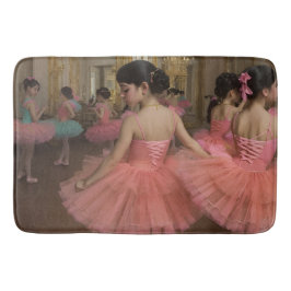 Bailarinas en una gran sala de estilo rocóco badmat