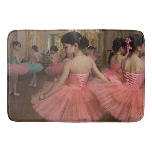 Bailarinas en una gran sala de estilo rocóco badmat (Voorkant)