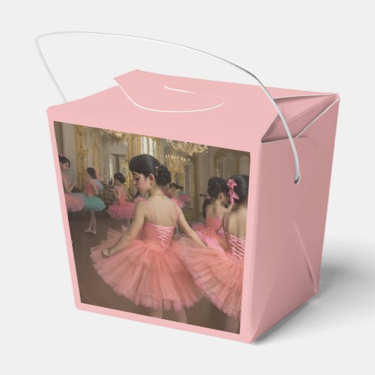 Bailarinas en una gran sala de estilo rocóco bedankdoosjes (Achterkant)