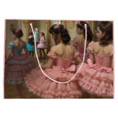 Bailarinas en una gran sala de estilo rocóco groot cadeauzakje (Achterkant)