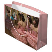 Bailarinas en una gran sala de estilo rocóco groot cadeauzakje (Achterkant Gekanteld)