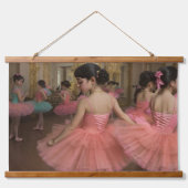 Bailarinas en una gran sala de estilo rocóco hangend wandkleed (Voorkant)