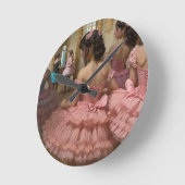 Bailarinas en una gran sala de estilo rocóco ronde klok (Hoek)