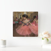 Bailarinas en una gran sala de estilo rocóco vierkante klok (Huis)