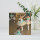 Bailarinas esperando para actuar (Staand voorkant)