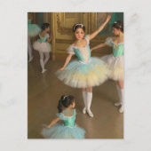 Bailarinas esperando para actuar briefkaart (Voorkant)