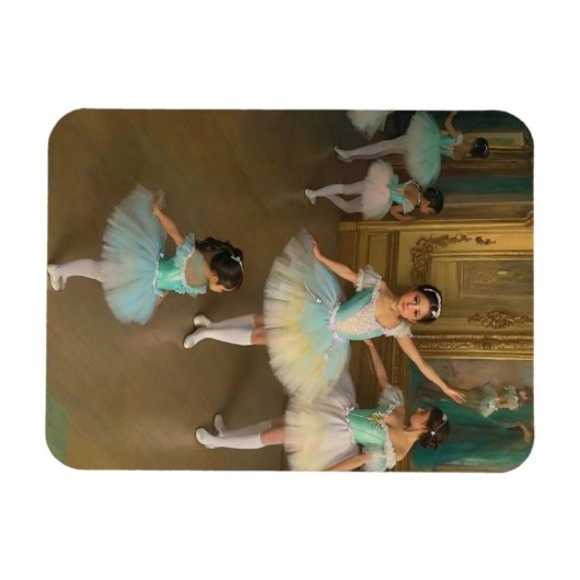Bailarinas esperando para actuar magneet (Horizontaal)