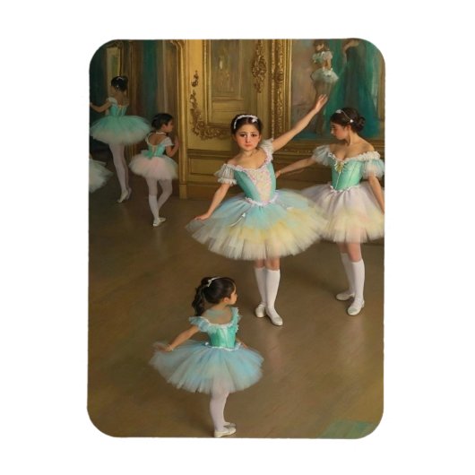 Bailarinas esperando para actuar magneet (Verticaal)