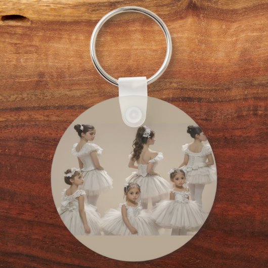 Bailarinas románticas sleutelhanger (Achterkant)