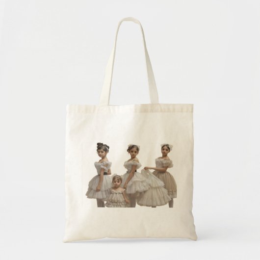 Bailarinas románticas tote bag (Voorkant)
