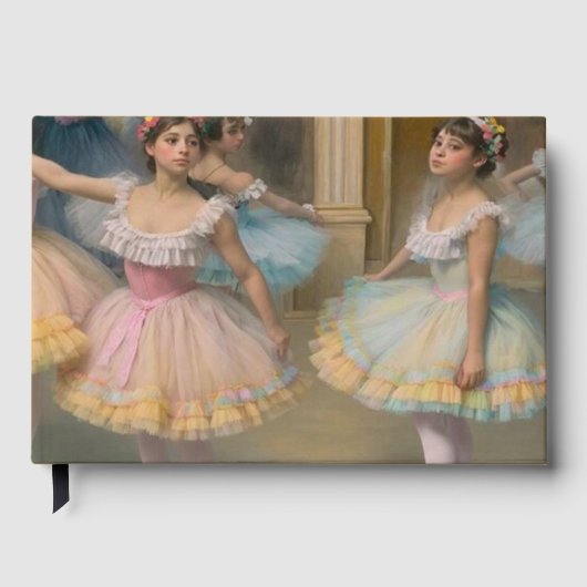 Bailarines detrás del escenario gastenboek (Voorkant)