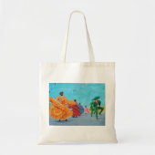 Baile Folklorico Dance Tote Bag (Voorkant)