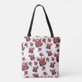 Baile Folklorico Vestido Rojo Tote Bag (Achterkant)