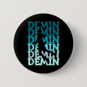 Bailey Basketbal inspireert geweldige fan Tanktop Ronde Button 5,7 Cm (Voorkant)