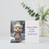 Bailey-Beer Briefkaart (Staand voorkant)