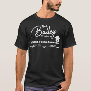 Bailey Building and Loan Het is een geweldig leven T-shirt