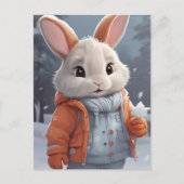 Bailey Bunny Briefkaart (Voorkant)