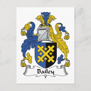 Bailey Family Crest Briefkaart