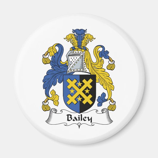 Bailey Family Crest Magneet (Voorkant)