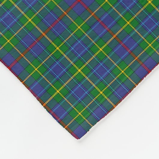 Bailey Family Tartan Patroon Fleece Deken (Hoek)