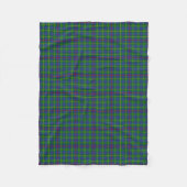 Bailey Family Tartan Patroon Fleece Deken (Voorkant)