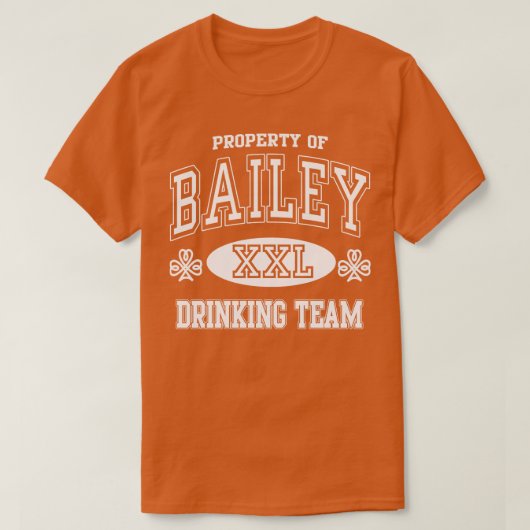 Bailey Irish Drink Team St Patricks Day T-shirt (Design voorkant)
