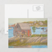 Bailey Island Fisherman's Shed Briefkaart (Voorkant / Achterkant)