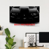 BAILEY MOTORSPORTS 95Z28 POSTER (Thuiskantoor)
