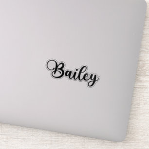 Bailey Naam - Handgeschreven kalligrafie Sticker