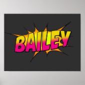 Bailey Poster (Voorkant)