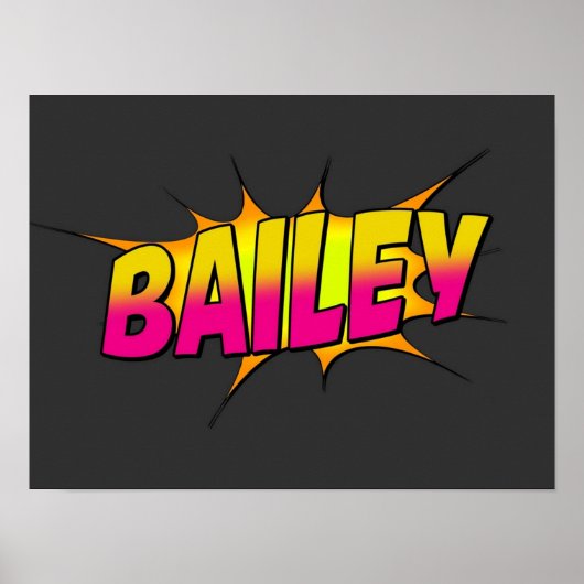 Bailey Poster (Voorkant)
