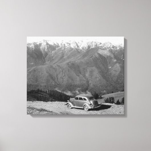 Bailey Range van de Olympische Spelen met de orkaa Canvas Afdruk (Voorkant)